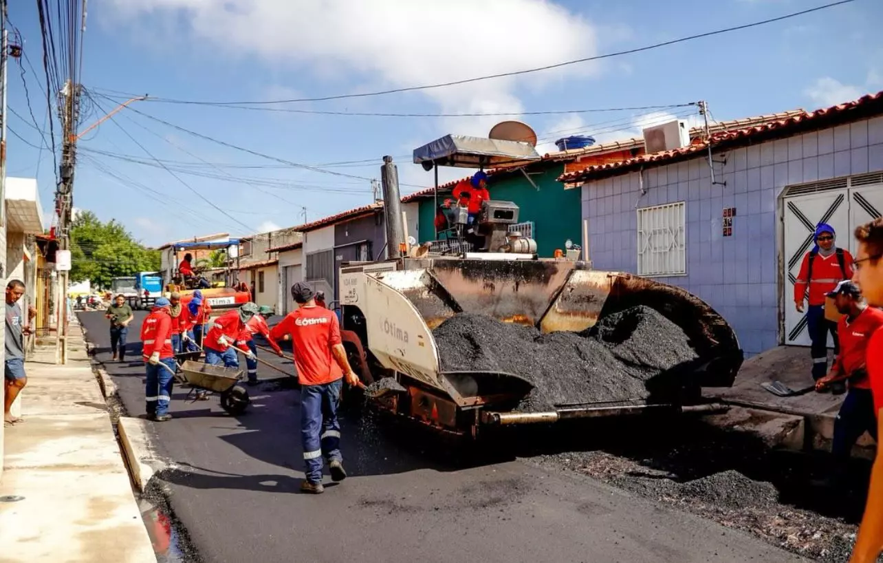 Teersina: Avenida Noé Mendes e 1º de Maio estão na programação de recuperação asfáltica; Veja as demais vias